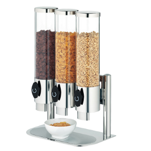 Cereal dispenser in-line