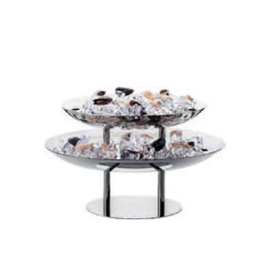 OVAL TWO TIER SEAFOOD STAND